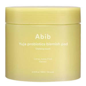 find wholesale yuja probiotics blemish pad vitalizing touch 140ml 60 pads on sale 0